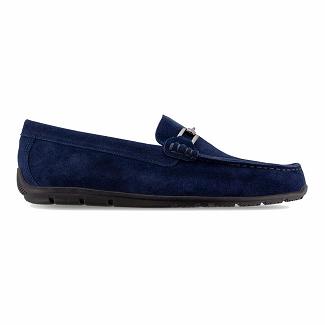 Men's Footjoy Club Casual Shoes Blue NZ-1938